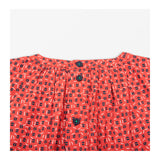 Edie Dot Top Volcano Red close 1