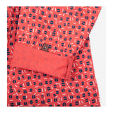 Edie Dot Top Volcano Red close 2