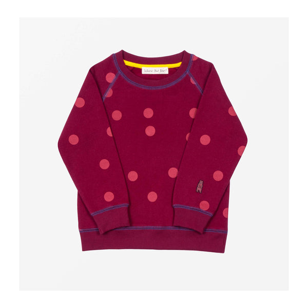 Girls sales spotty jumper