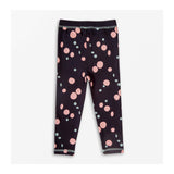 Puddle Spot Jersey Leggings Midnight Blue