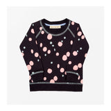 Puddle Spot Jersey Sweater Midnight Blue front