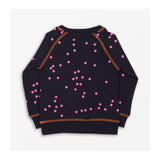 Speedy Dot Sweater - Navy Back